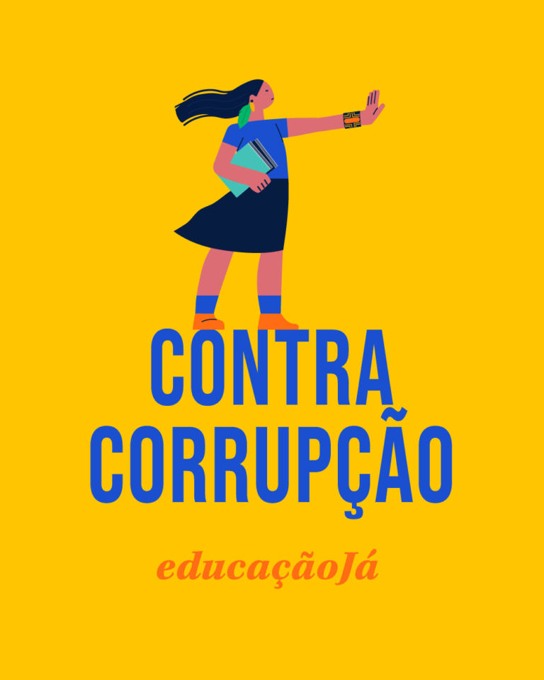 Contra a corrupção: Educação Já!