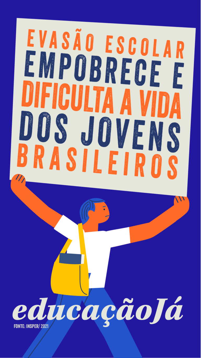 Evasão escolar empobrece e dificulta a vida dos jovens brasileiros