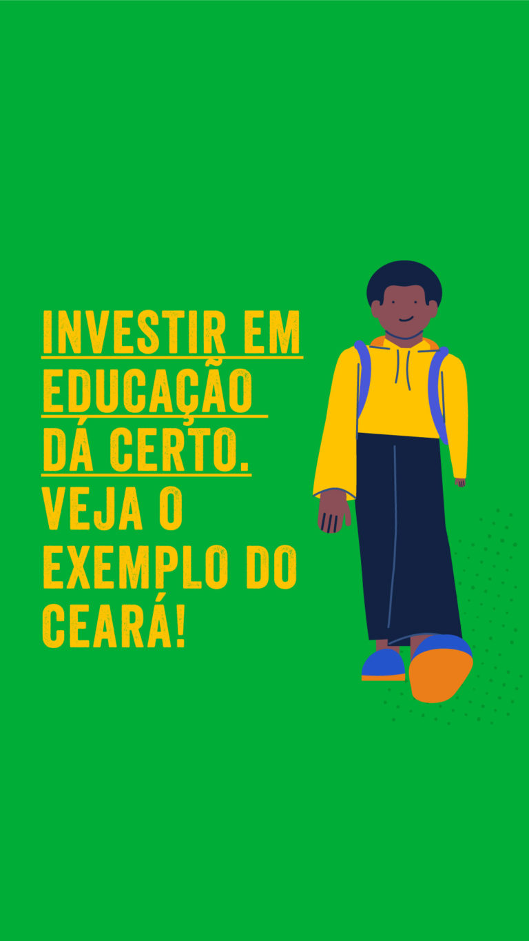 O Ceará é um exemplo de que investir em educação dá certo!